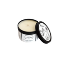 La Petite Fabrique Bougie métal noir "Le parfum du bonheur" 100gr 