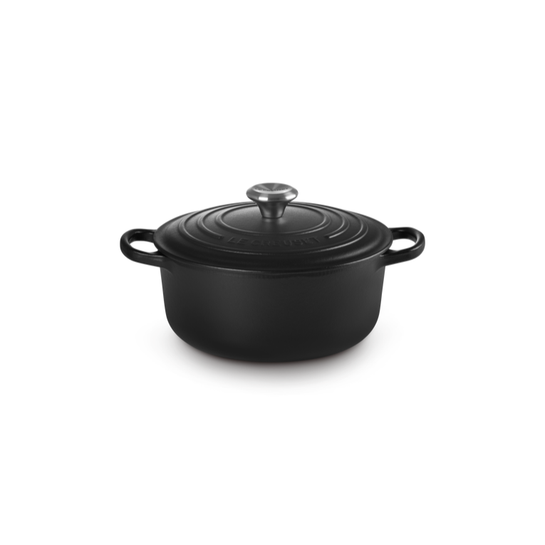 Le Creuset Cocotte en fonte émaillée Ronde 20cm Noir