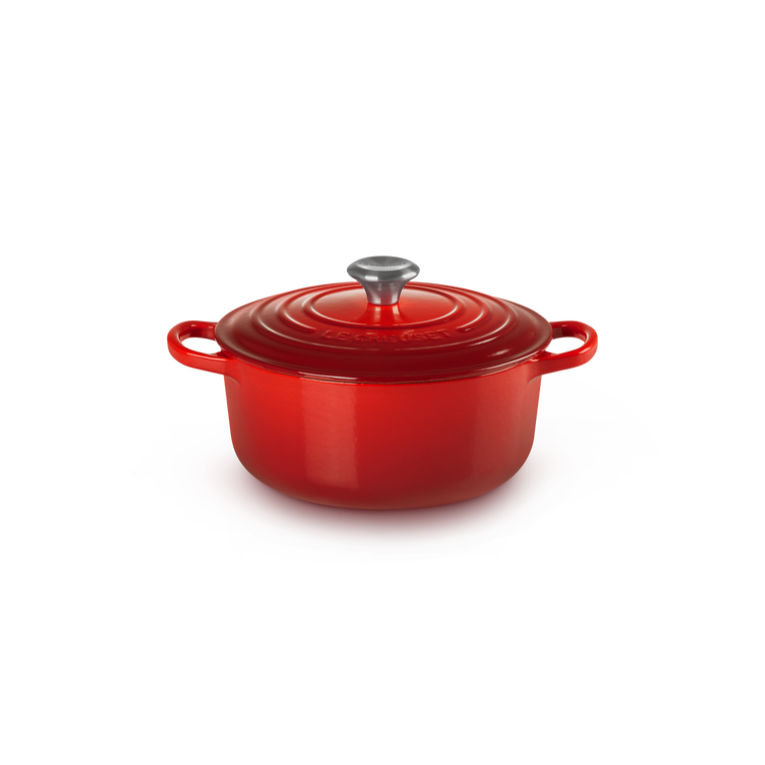 Le Creuset Cocotte en fonte émaillée Ronde 20cm Rouge Cerise