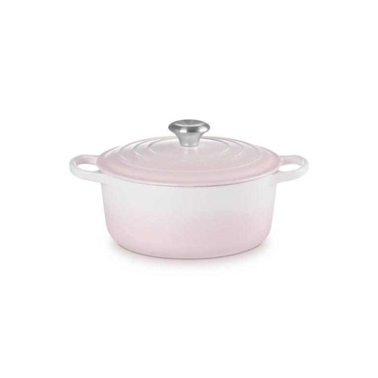 SIG COCOTTE RONDE 24 CM SHELL PINK