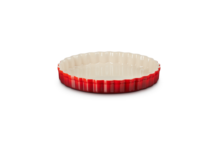 MOULE A TARTE 24 CM ROUGE CERISE