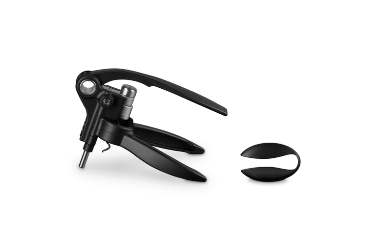 Le Creuset Tire-bouchon à Levier avec Coupe-capsules LM-250 Noir