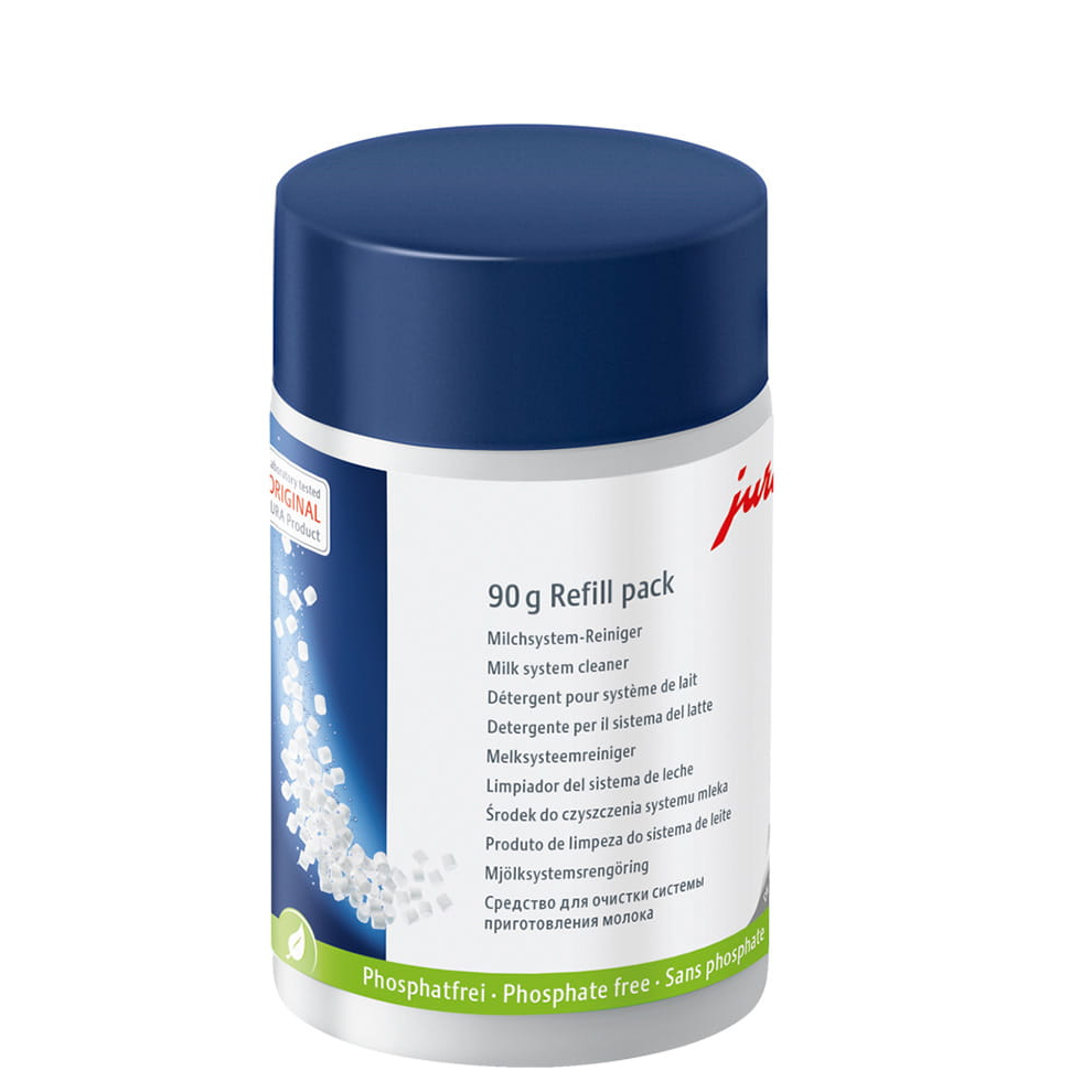 Jura Détergent pour système de lait (mini-tabs), flacon recharge, pour 30 nettoyages