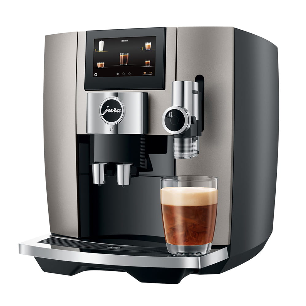 Jura J8 Midnight Silver