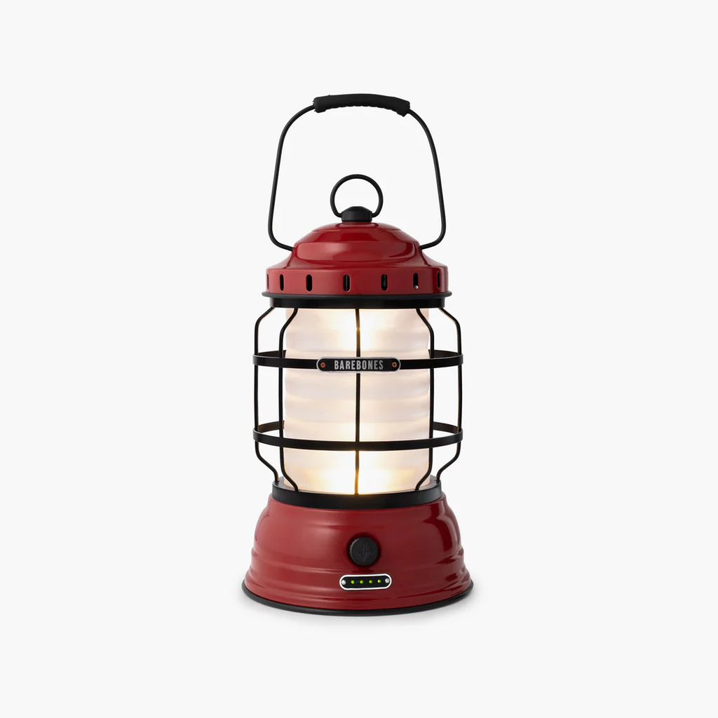 BAREBONES FOREST LANTERN RED 1-325 LUMEN USB