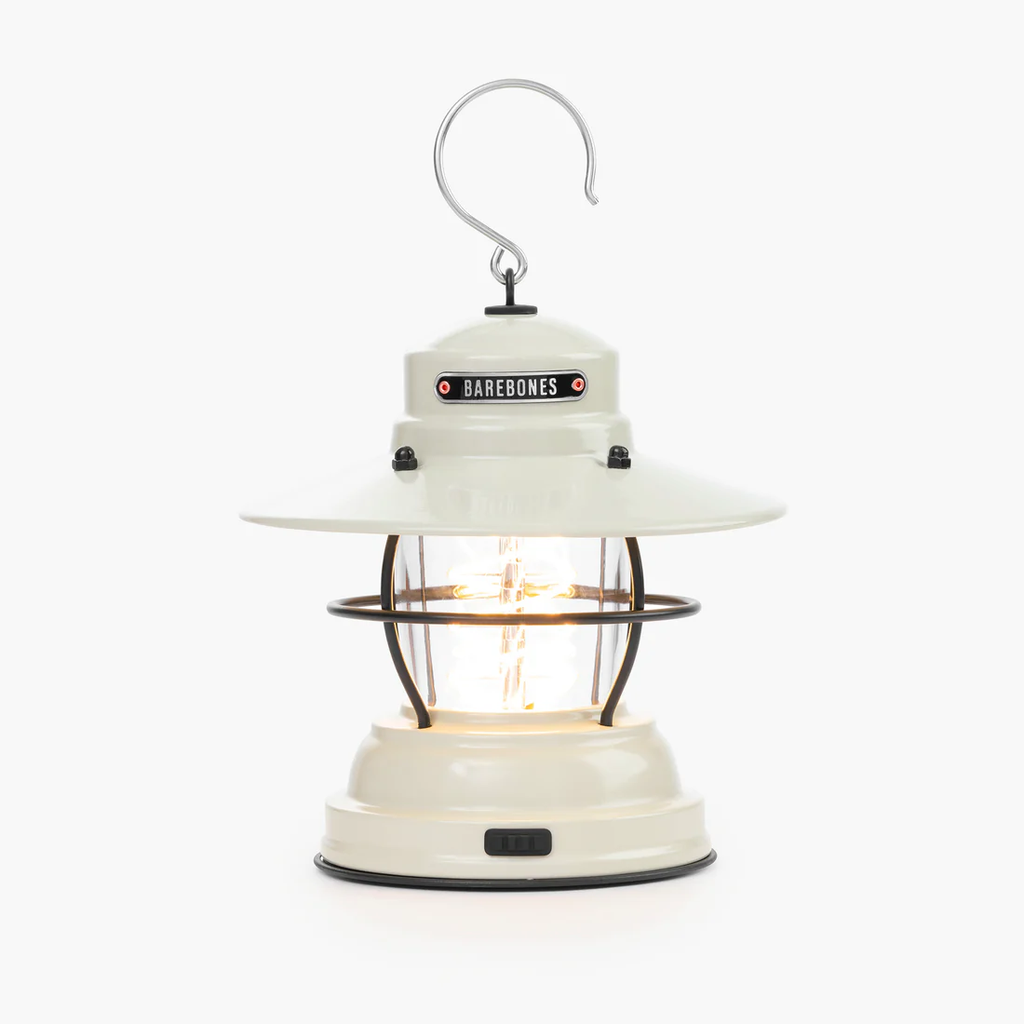 BAREBONES OUTPOST LANTERN VINTAGE WHITE