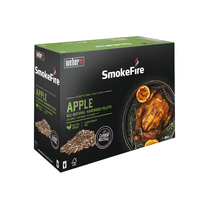 Weber Pellets (granulés de bois) de pommier 100% naturels