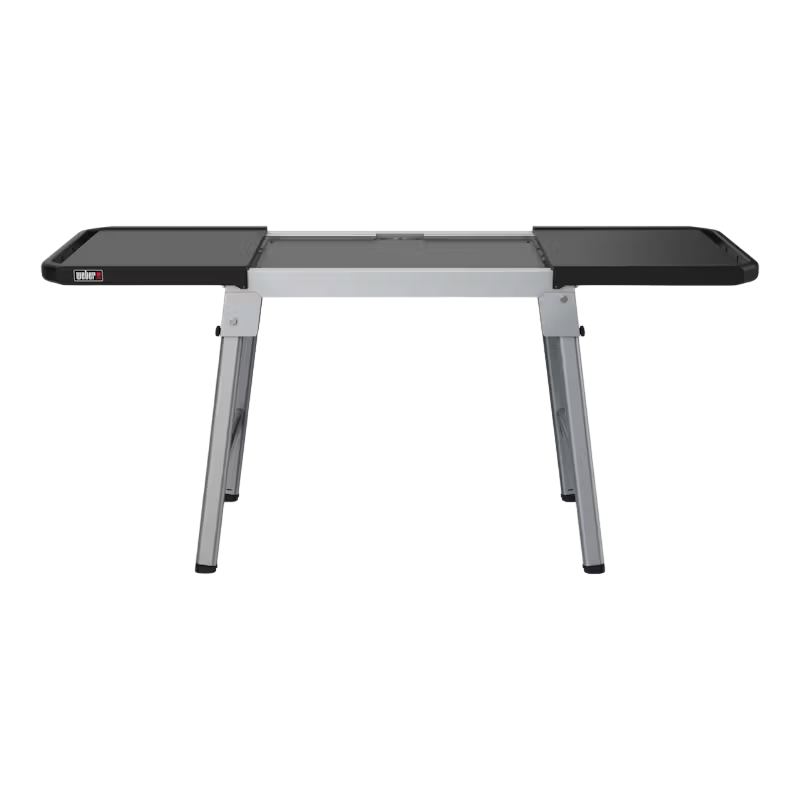 Weber Table de gril, extensible, utilisation universelle, convient pour Weber Slate GP plancha Premium 43 cm et 56 cm