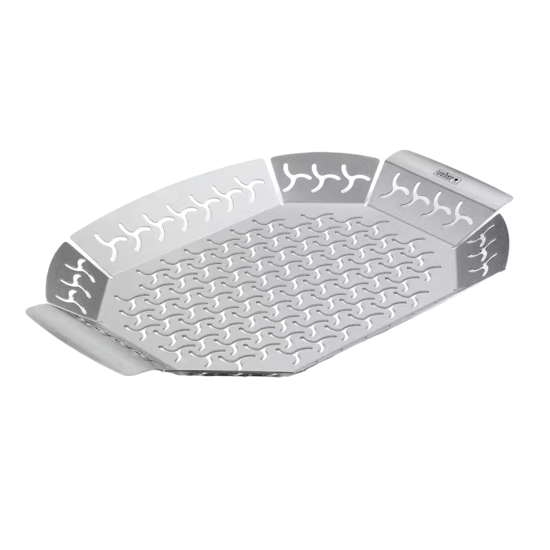 Weber Panier à légumes, grand, acier inoxydable