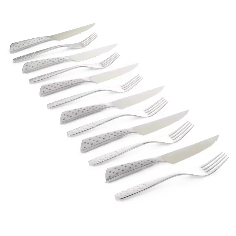 Weber Couverts à steak Weber Deluxe, 12 pièces