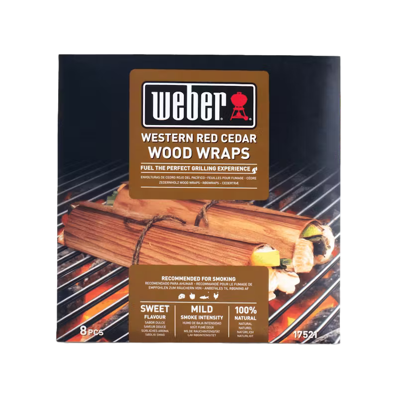 Weber Rouleaux de bois bois de cèdre