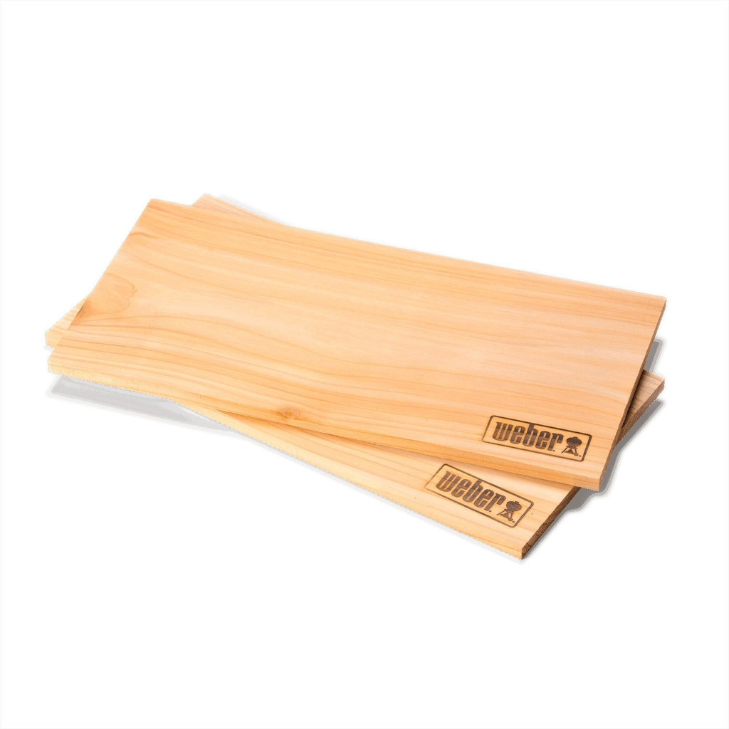 Weber planches de fumaison cèdre, grand, 2 pièces