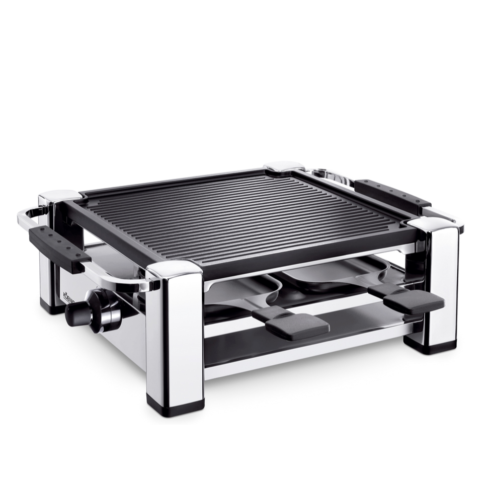 Four à raclettes + gril Koenig B02156 - 4 poêlons