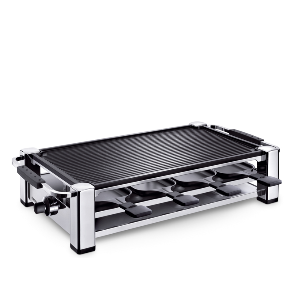 Four à raclettes + gril Koenig B02157 - 8 poêlons