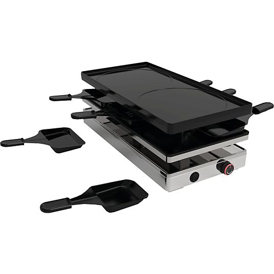 Koenig Gril combiné pour pizza, raclette, grillades et crêpes B02250
