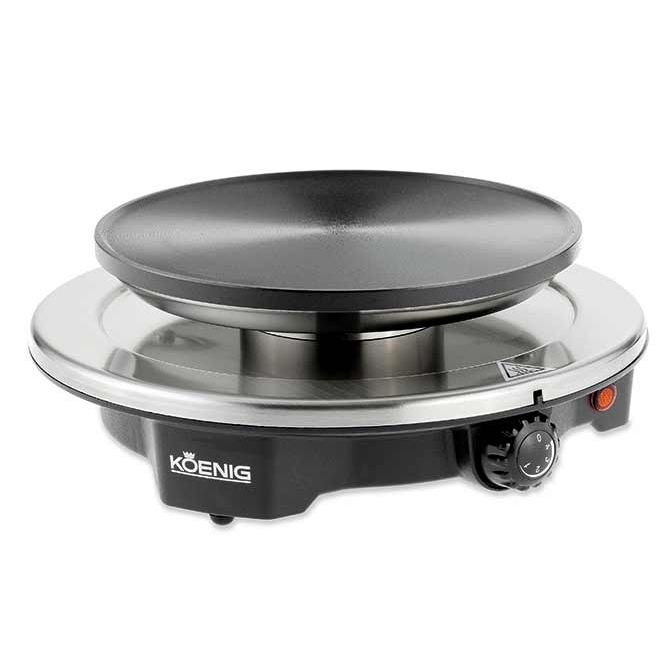 Multiréchaud Koenig Zermatt B02175 - Ø 19 cm - inox/noir