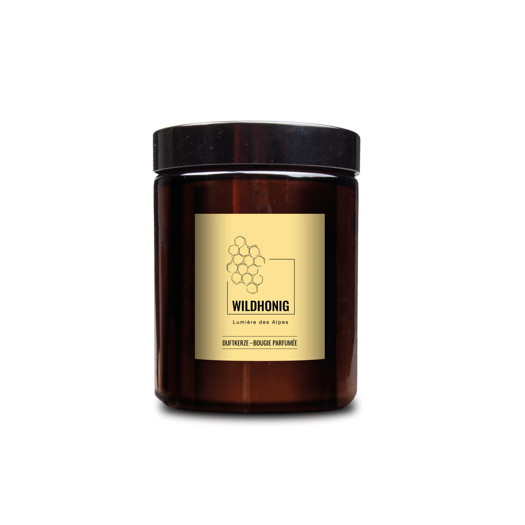 Lumière des Alpes Bougie parfumee «miel sauvage»