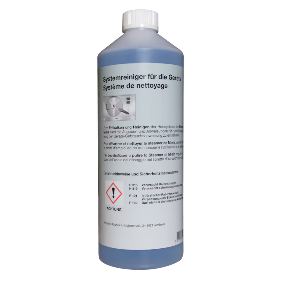 MIELE Détartrant liquide pour
steamer