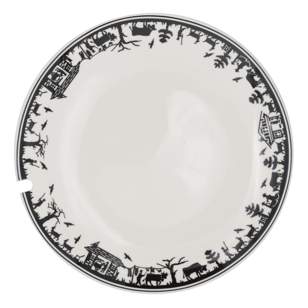 ALPES assiettes fondue 4pces