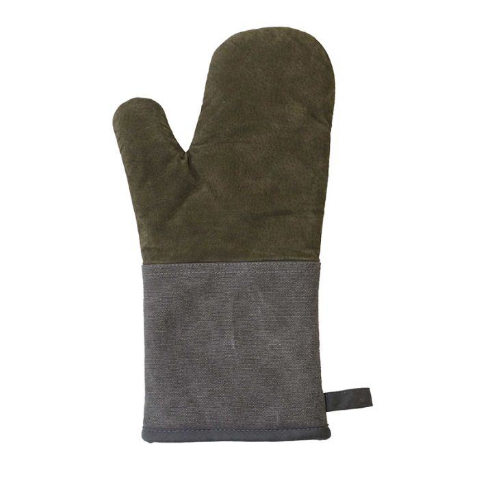 Gant cuir/coton 34 cm