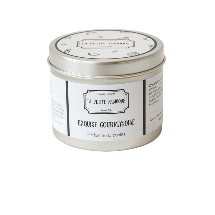 La Petite Fabrique Bougie métal "Exquise gourmandise"