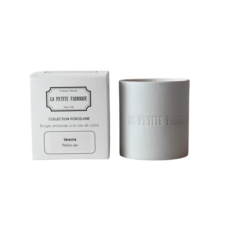 La Petite Fabrique Bougie porcelaine "Sérénité" 