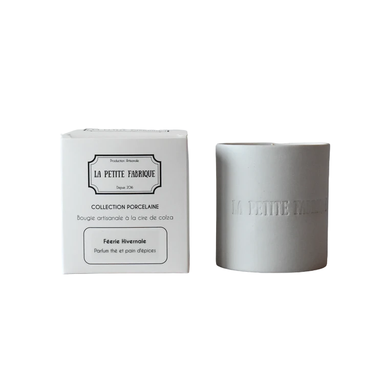La Petite Fabrique Bougie porcelaine "Féerie Hivernale" 