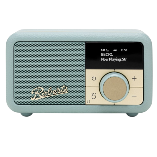Roberts Revival Petite 2 DAB+ Radio - duck egg blue