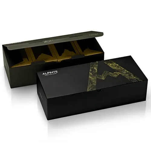 Coffret Alpinte Half-Pinte - 4 verres (Matterhorn, Titlis, Dents du Midi et Jungfrau)