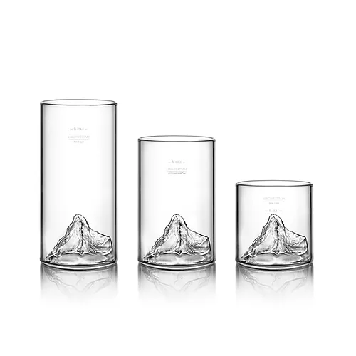 Coffret Alpinte Collection - 3 verres Matterhorn (1x On the Rocks, 1x Half-Pinte et 1xPinte)