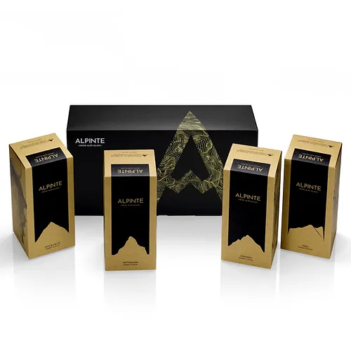 Coffret Alpinte Pinte - 4 verres (Matterhorn, Dent Blanche, Jungfrau et Eiger)