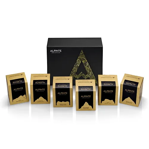 Coffret Alpinte On the Rocks - 6 verres (Matterhorn, Dent Blanche, Jungfrau, Dents du Midi, Titlis et Eiger)