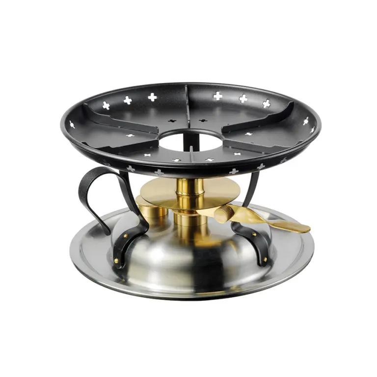 Stöckli Réchaud inox brossé