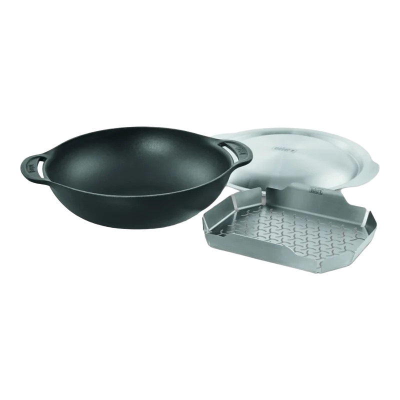 Système BBQ Gourmet - Set pour wok Weber 8856
