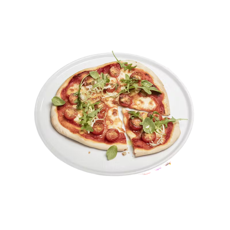 Assiette à pizza en porcelaine Weber 17883 Ø 30.5cm - 2 pièces