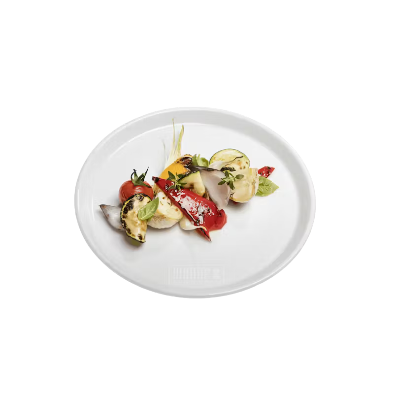 Weber Assiette de porcelaine  Ø 20.5cm - 2 pièces