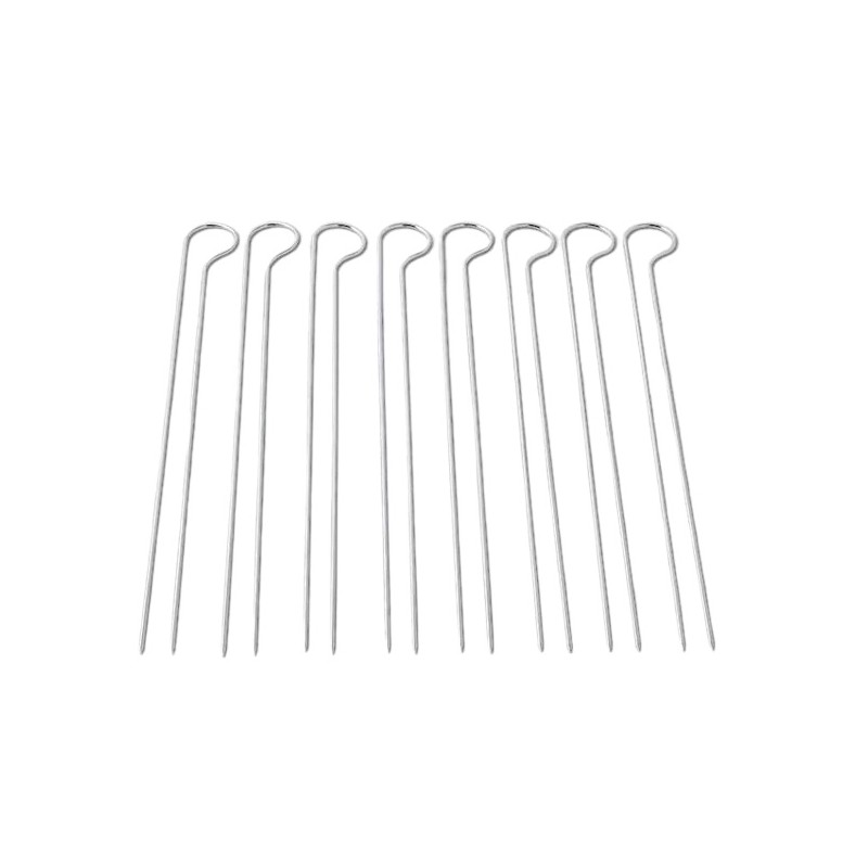 Weber Jeu de 8 brochettes double Weber 8402