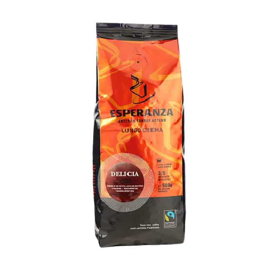 Café Esperanza Delicia Fairtrade, en grains - 500 gr
