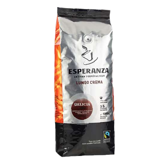 Café Esperanza Delicia Fairtrade, en grains - 1 kg
