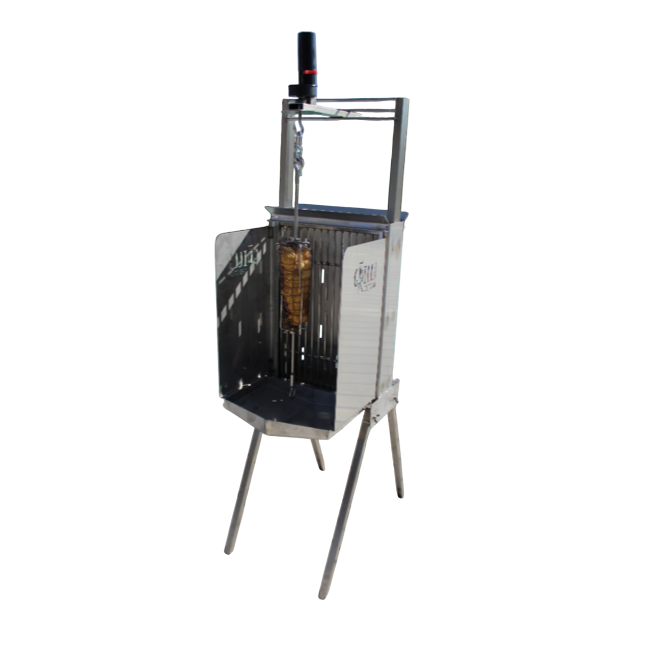 Grillcreation Broche à gaz 1 viande