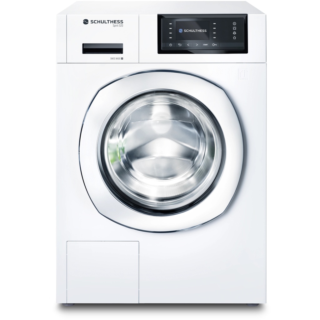 Schulthess Lave-linge Spirit 520 8520.2AC - 1500 t/min. - charnières à gauche - Aquastop - modèle d'exposition