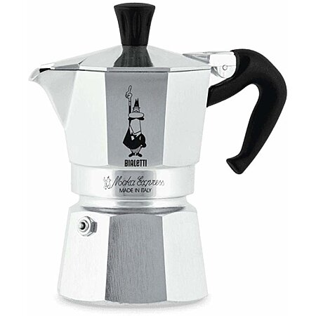 BIALETTI CAFETIERE ITALIENNE 
2 TASSES - 90ML, ALU
