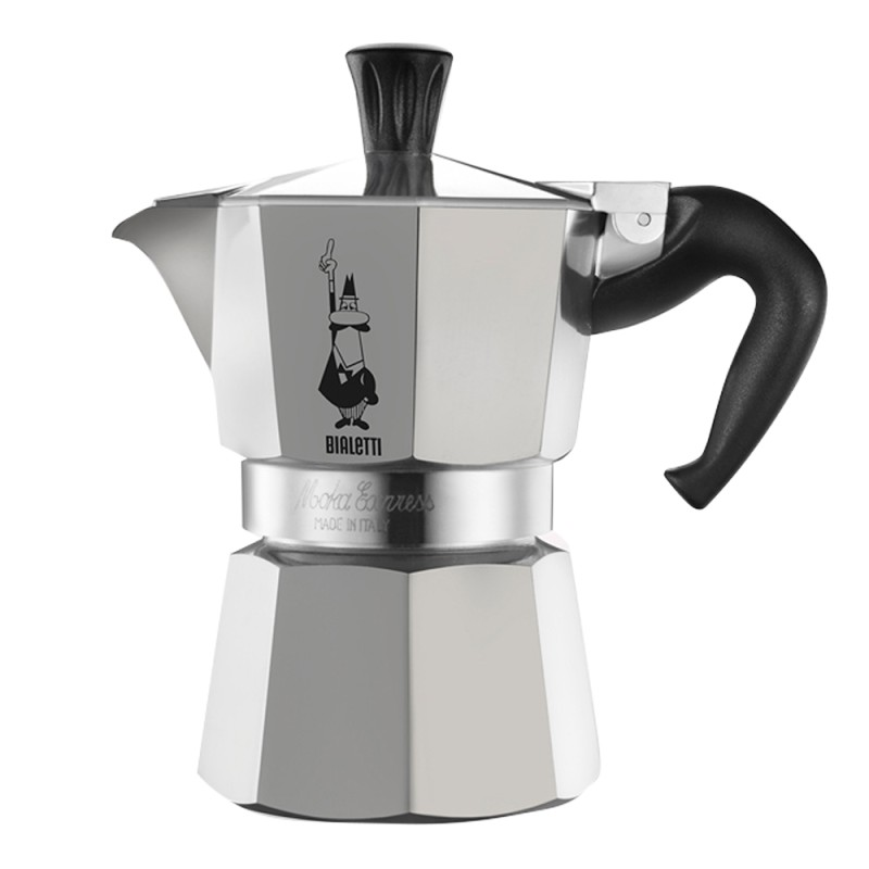 BIALETTI CAFETIERE ITALIENNE 
3 TASSES - 130ML, ALU