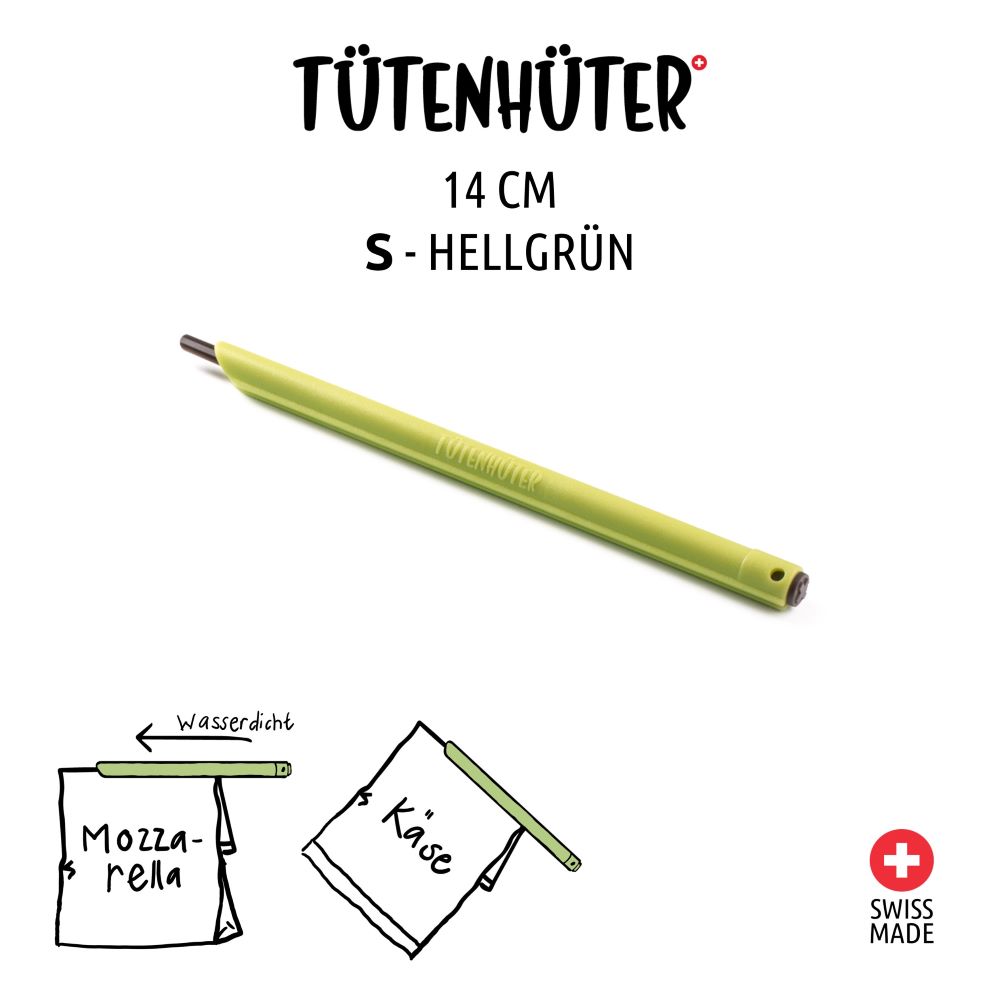 Tütenhüter vert clair S 14cm