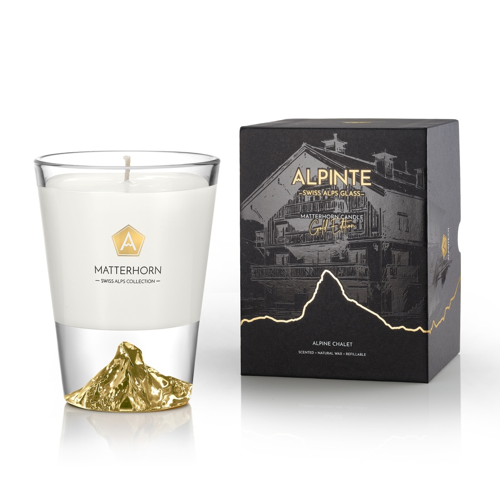Bougie Alpinte Matterhorn - Gold Edition