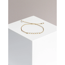 Yoomee Bracelet Petit mais puissant - pierre de lune - taupe / doré