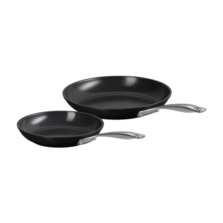Set de 2 poêles Anti-adhérent Céramique (24-28cm)