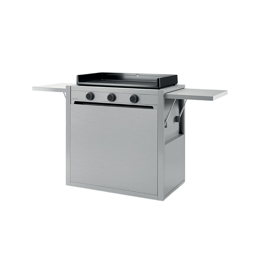 Forge Adour Chariot Modern inox fermé 75 402868