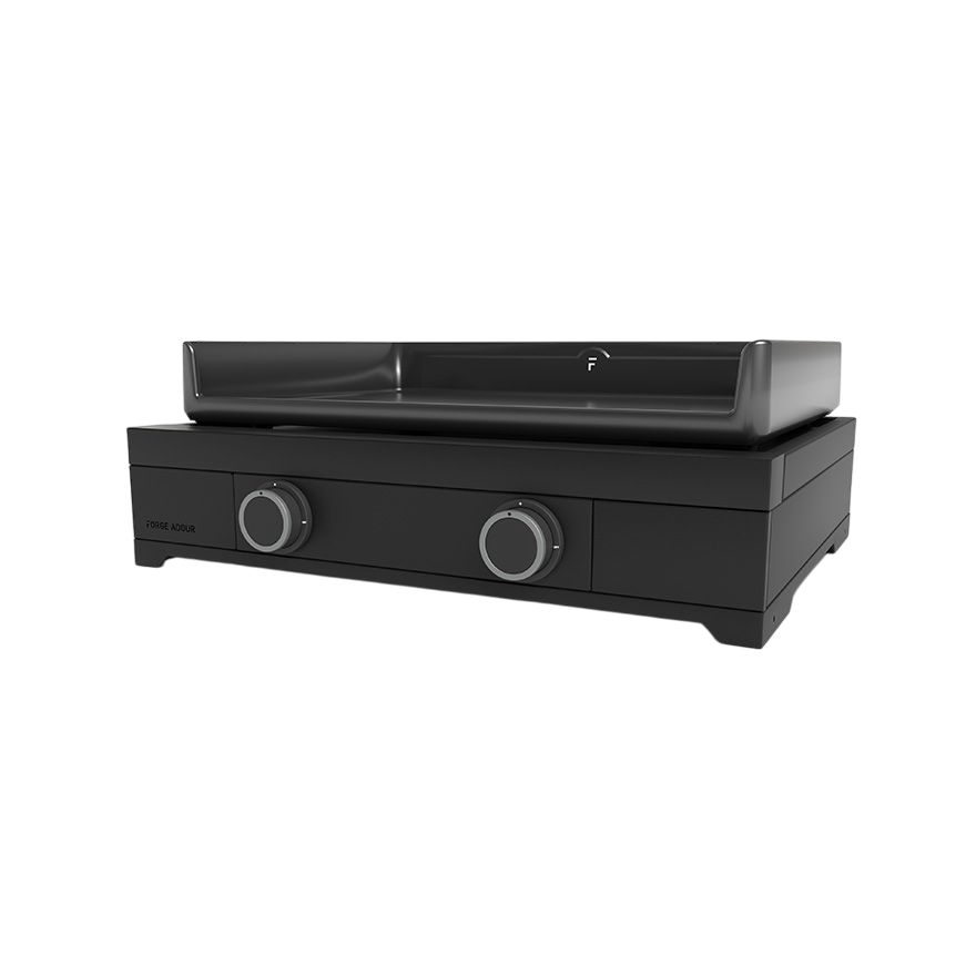 Forge Adour Plancha Modern gaz 60 chassis acier noir 404454