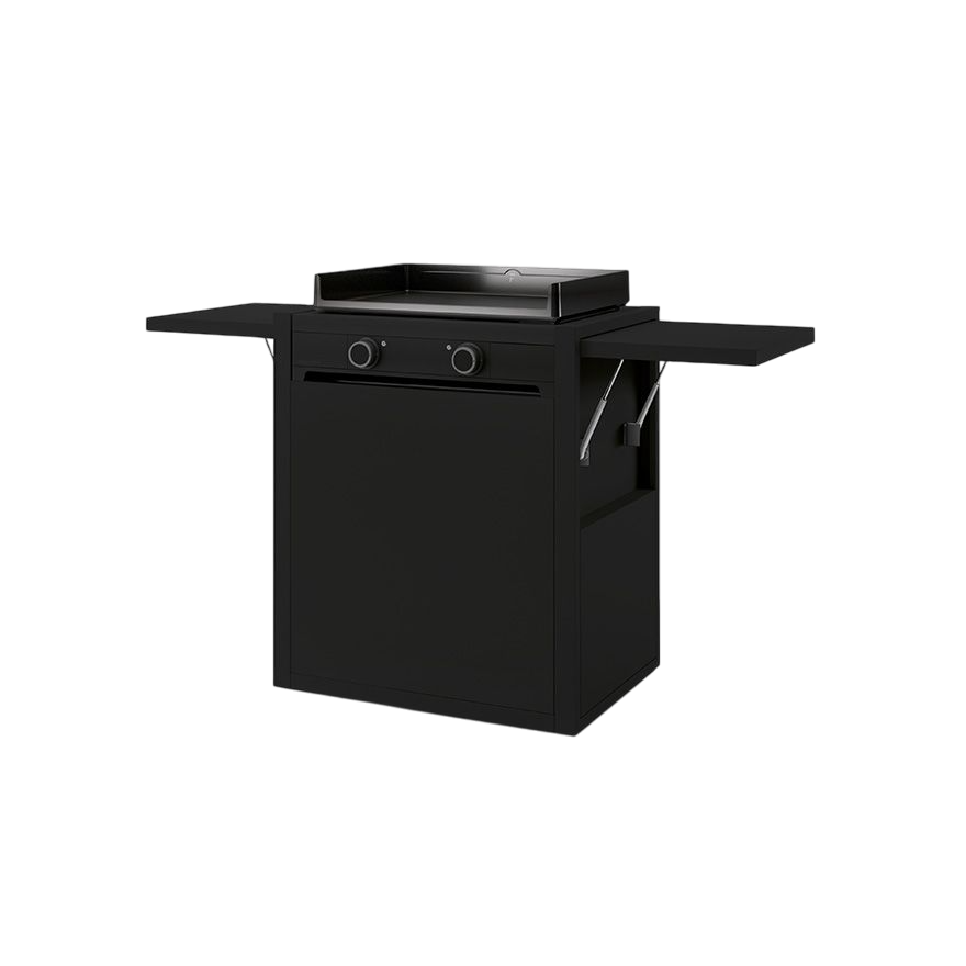 Forge Adour Chariot Modern acier fermé noir 60 404455